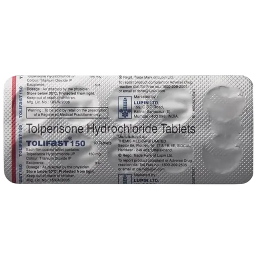 tolifast 150mg tablet 10's